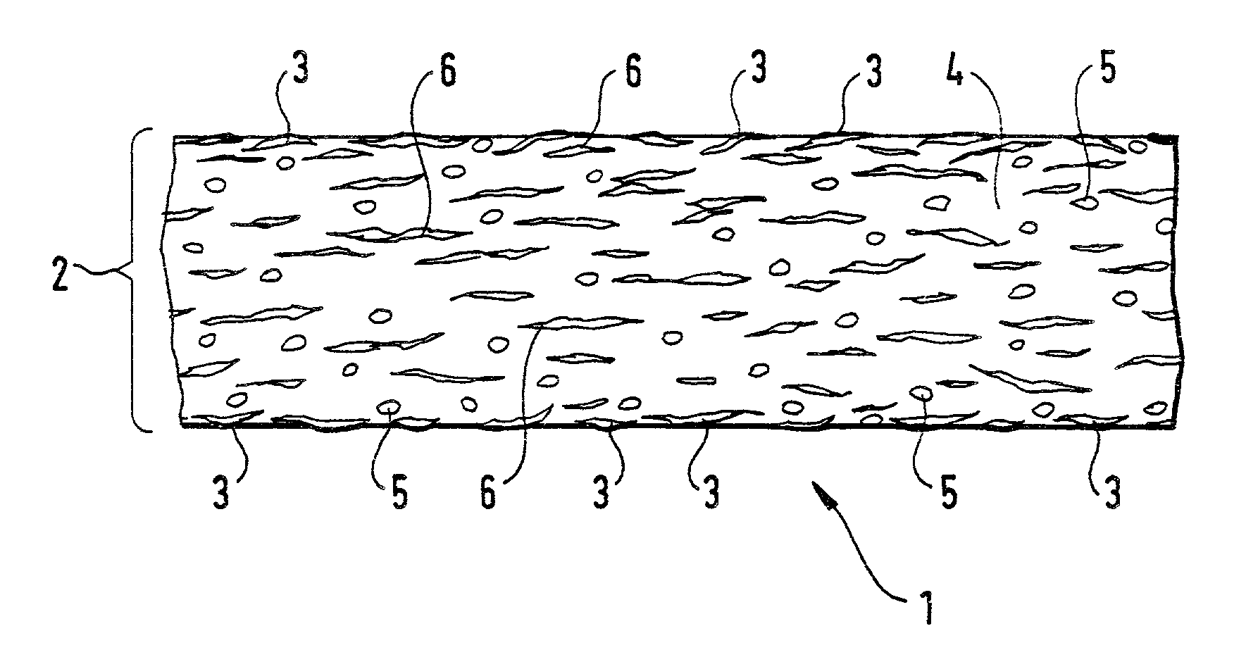 Decorative sheet and processes for the production of sheets