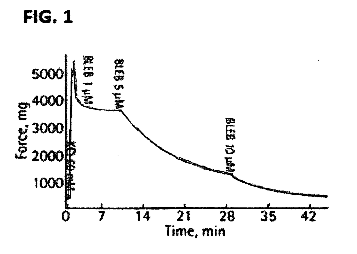 Myosin ii atpase inhibitor compounds