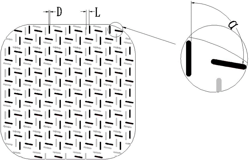 VA all-perspective LCD and manufacturing method thereof