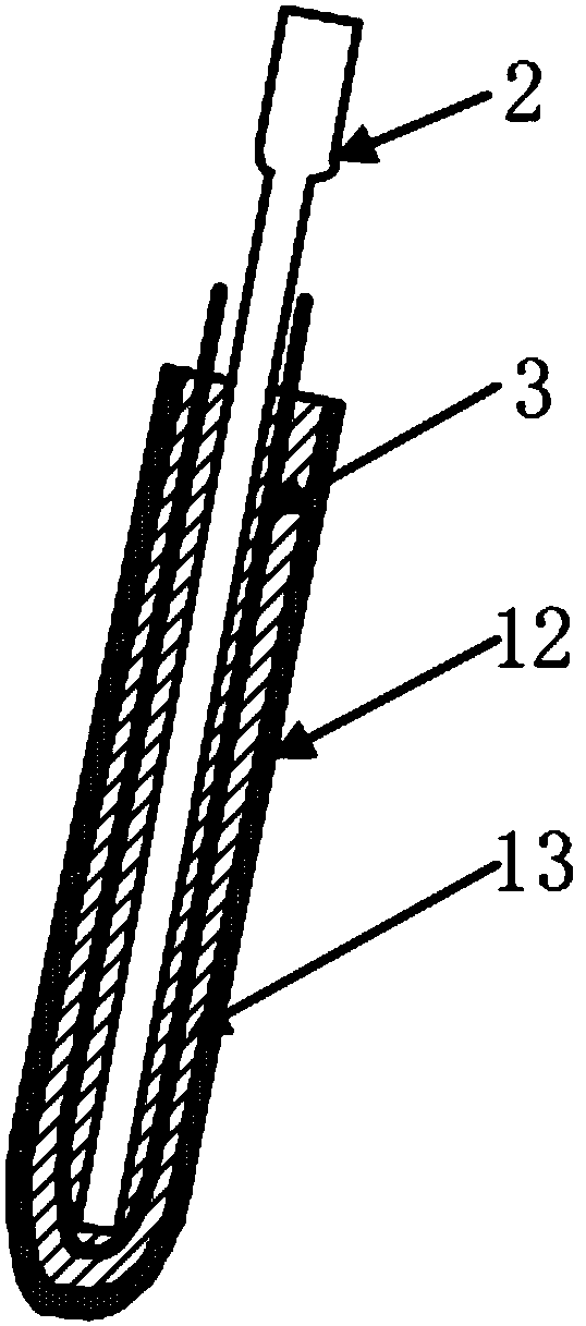 Double-temperature-region energy accumulating heating solar hot water system and working method thereof