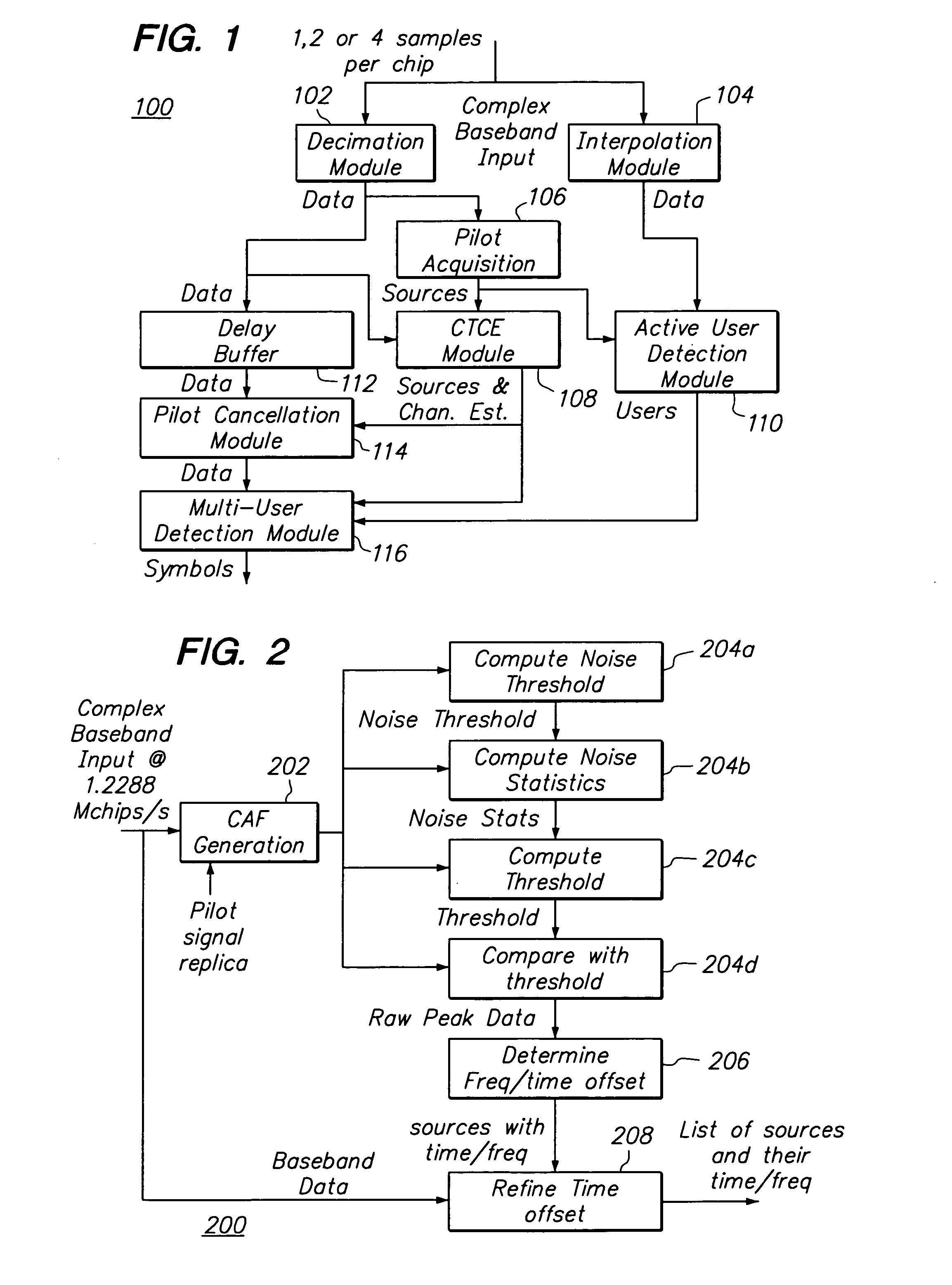 Sub-symbol parallel interference cancellation