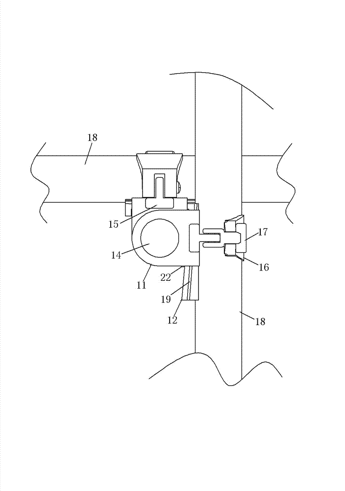 Scaffold upright tube