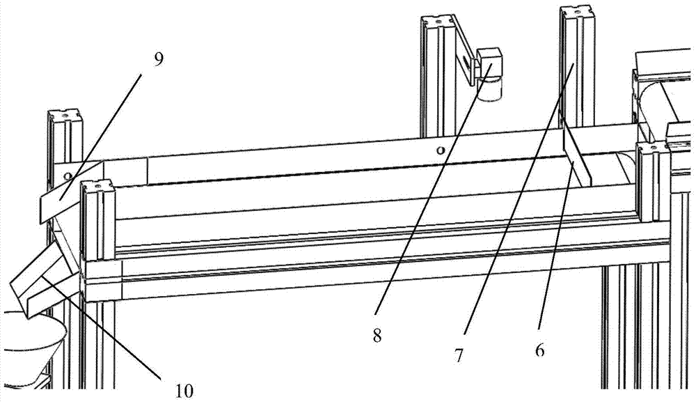 Counting machine, working method of counting machine, and packaging production line using the counting machine