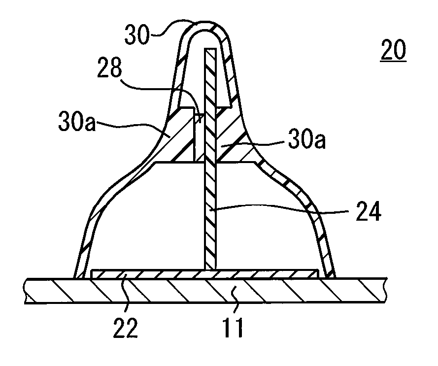 Vehicle-mounted antenna device