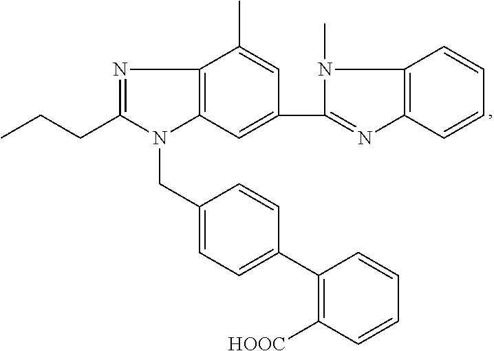 Oral suspension comprising telmisartan