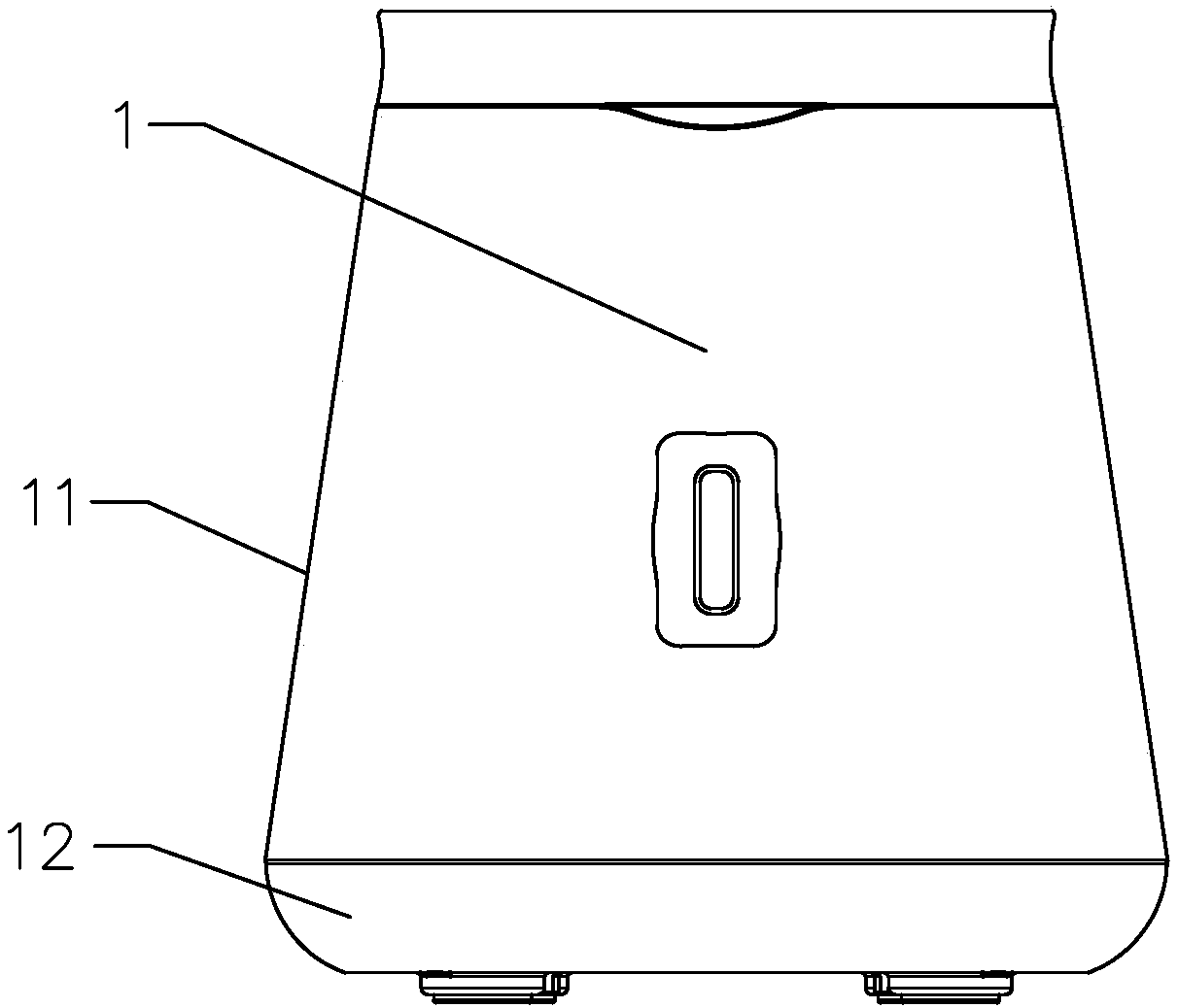 Accurate-weighing food processing machine and weighing method