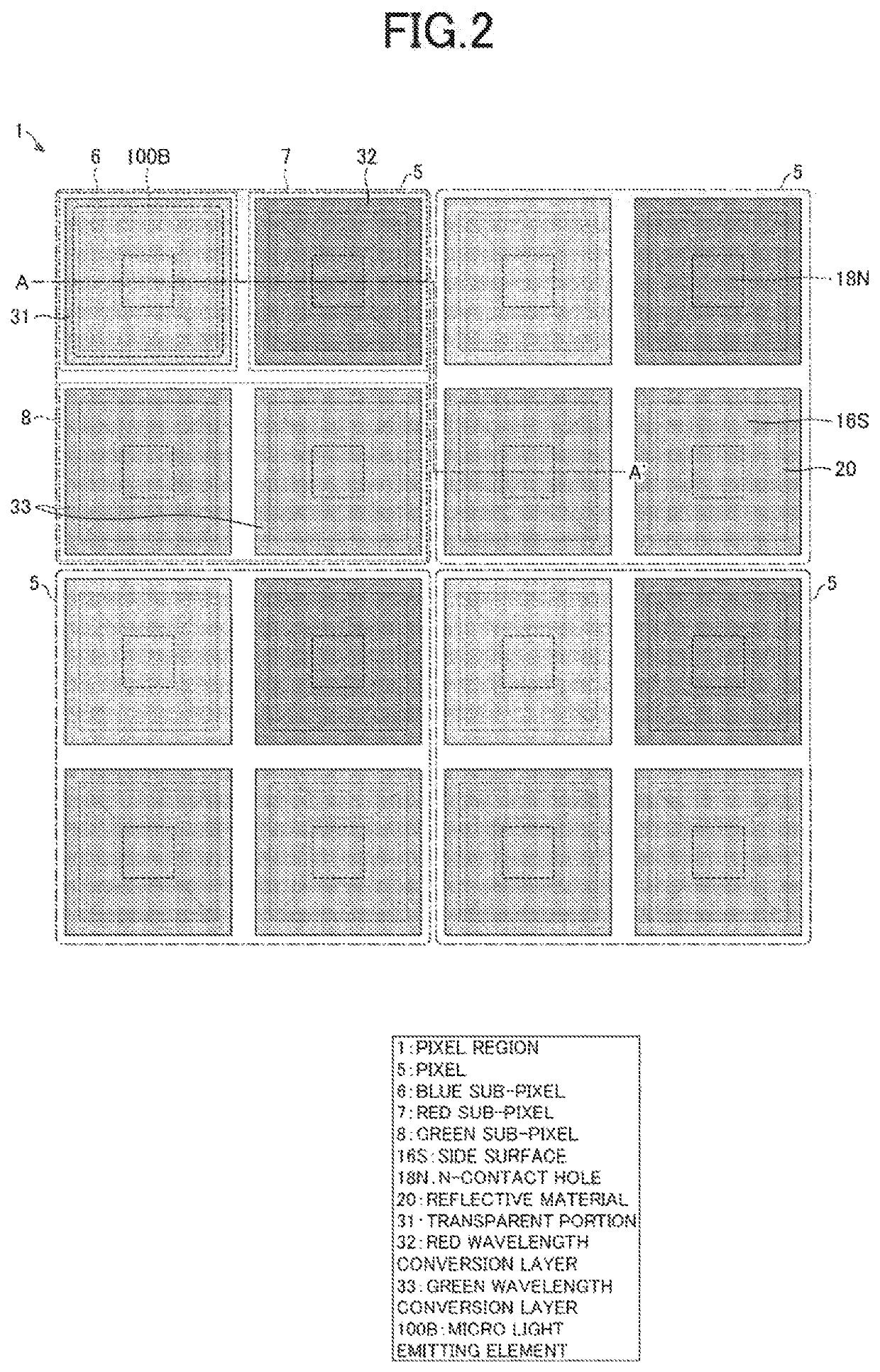 Micro light emitting element and image display device