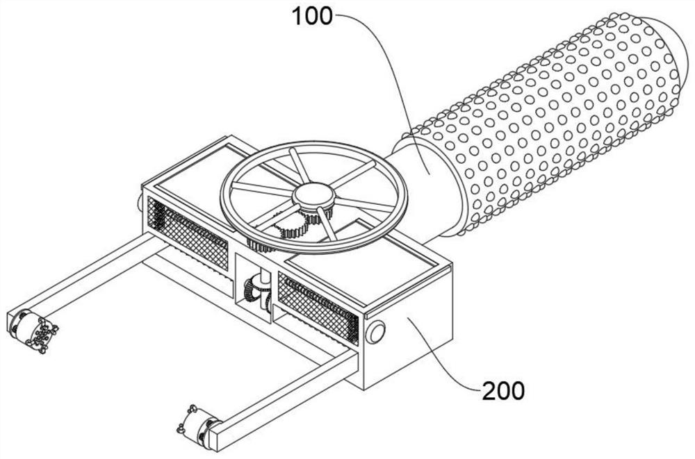 Workpiece clamping device for cooling of small workpieces