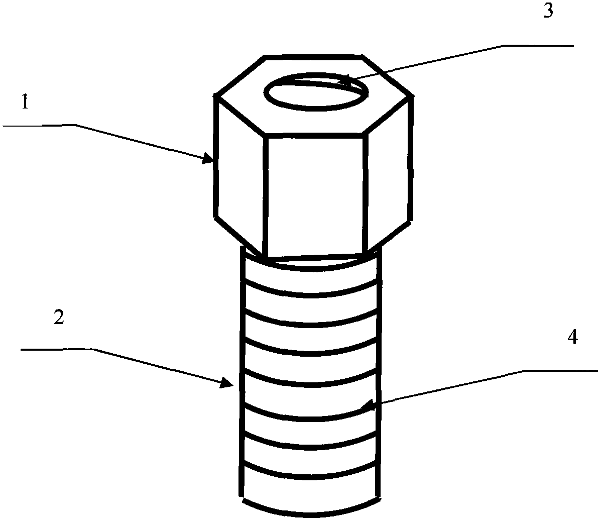 Fastening bolt