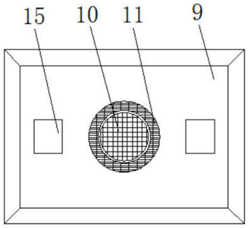 Storage battery pack with damping function