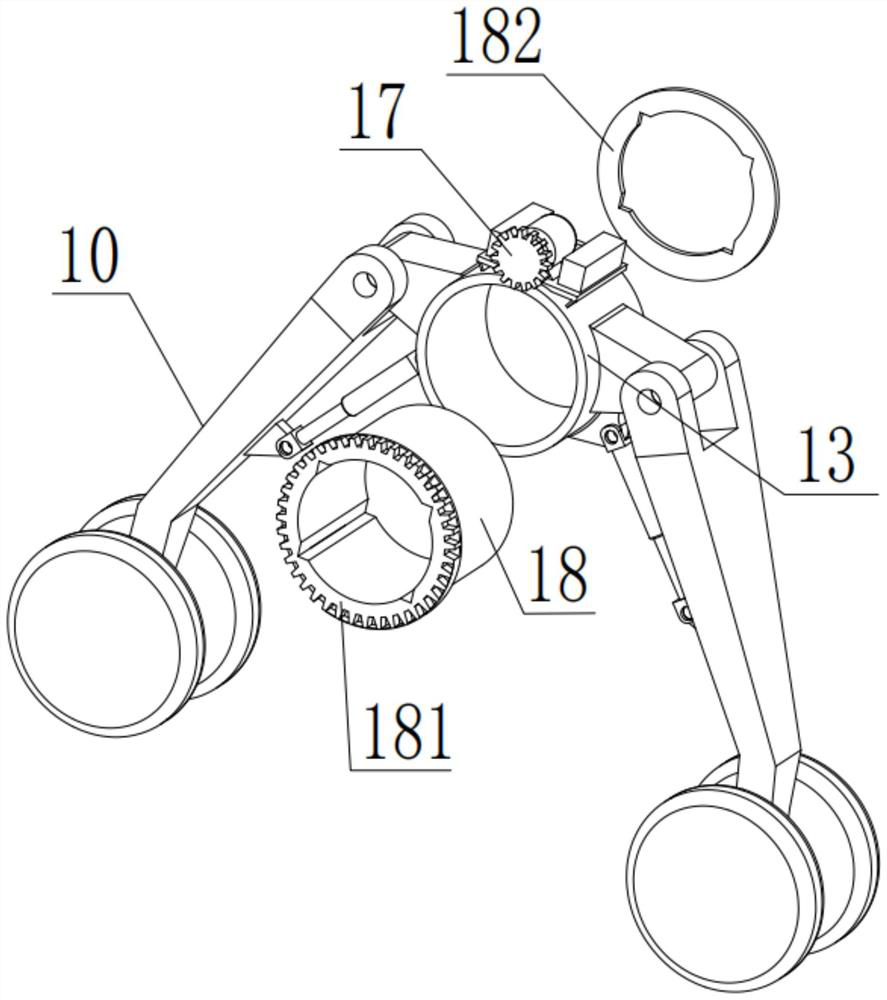 A geotechnical roll laying equipment