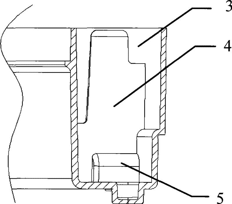 Balance ring for inner barrel of wave wheel washing machine