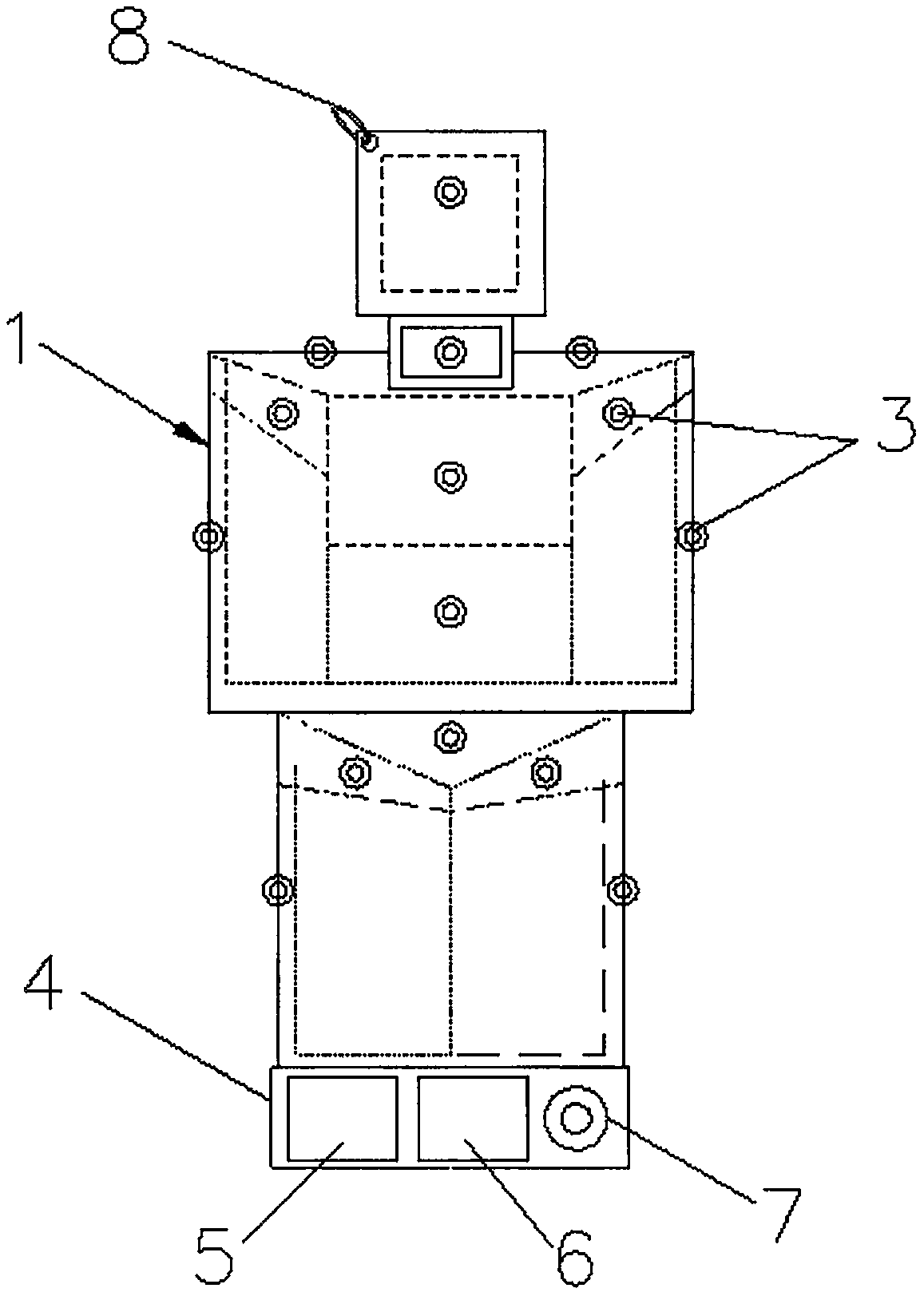 Multi-functional humanoid marker for classifying the wounded on battle site