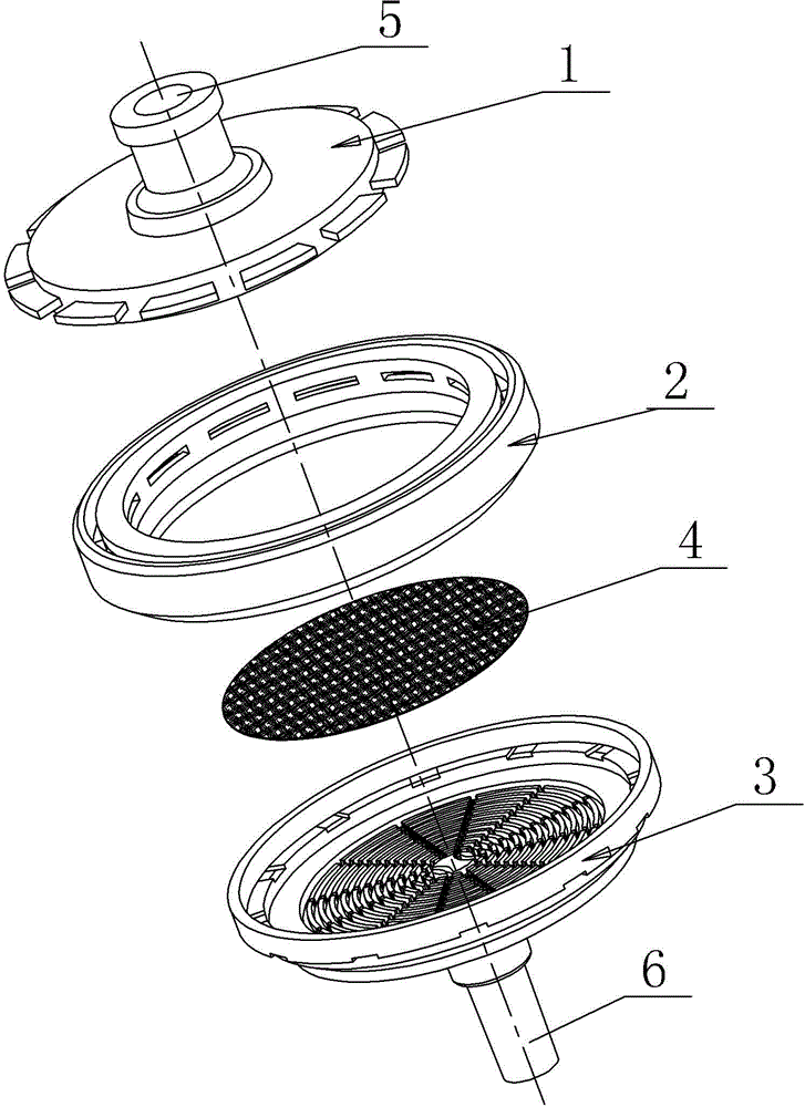 Disposable syringe filter structure