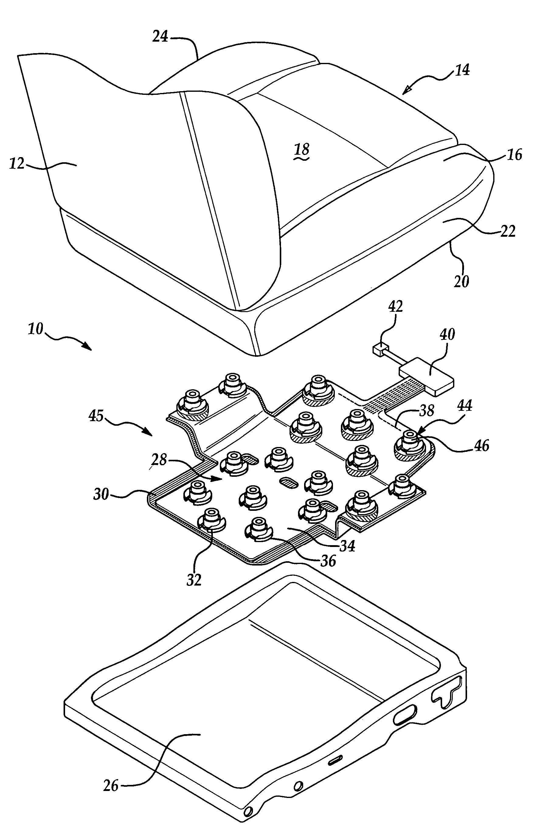 Method of determining an equivalent value for a failed sensor in a vehicle seat having an occupancy sensing system