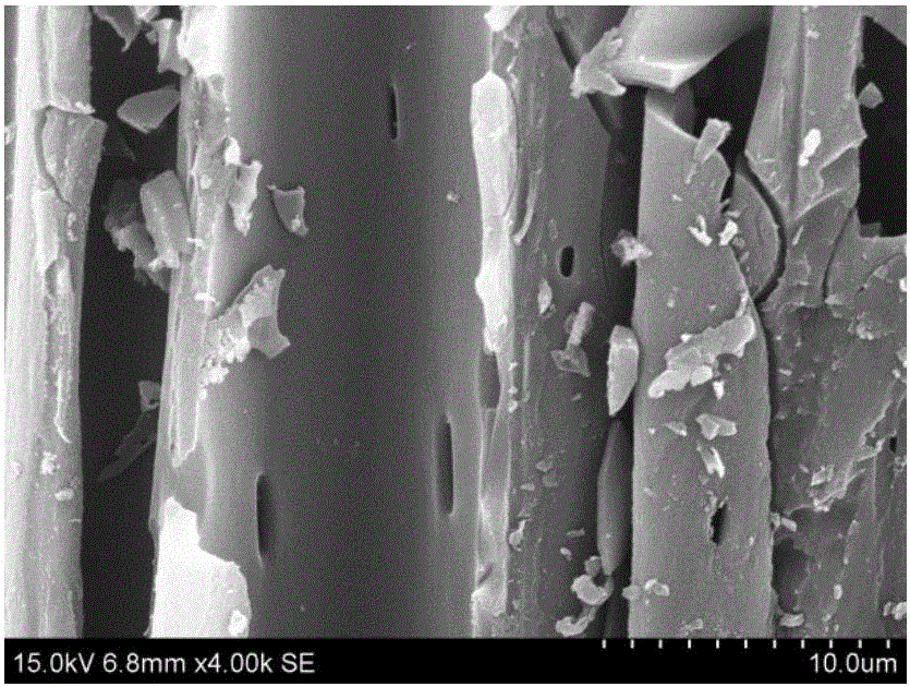 Artificial compound soil layer percolation system for removing polybrominated diphenyl ether