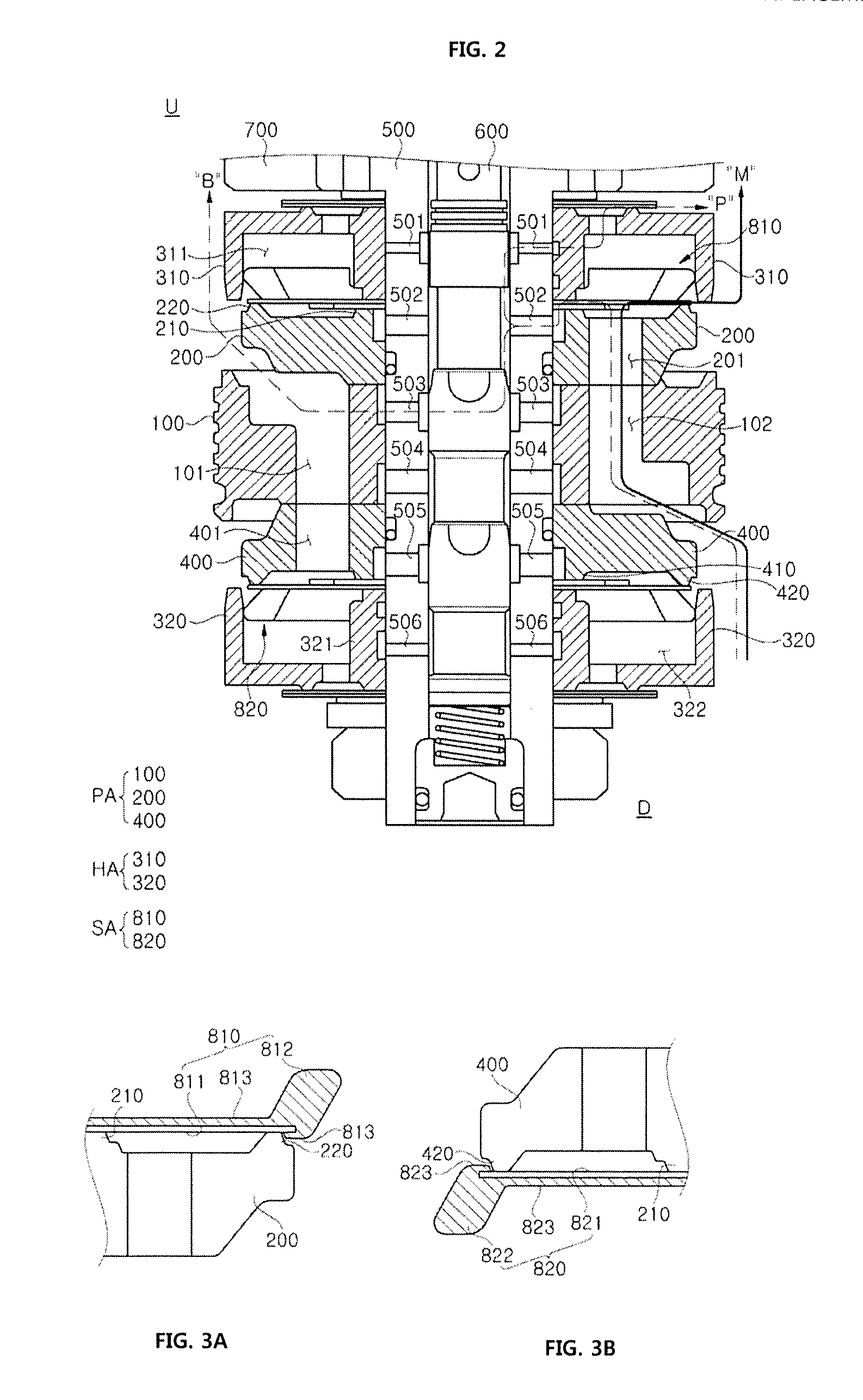 Electronically controlled internal damper