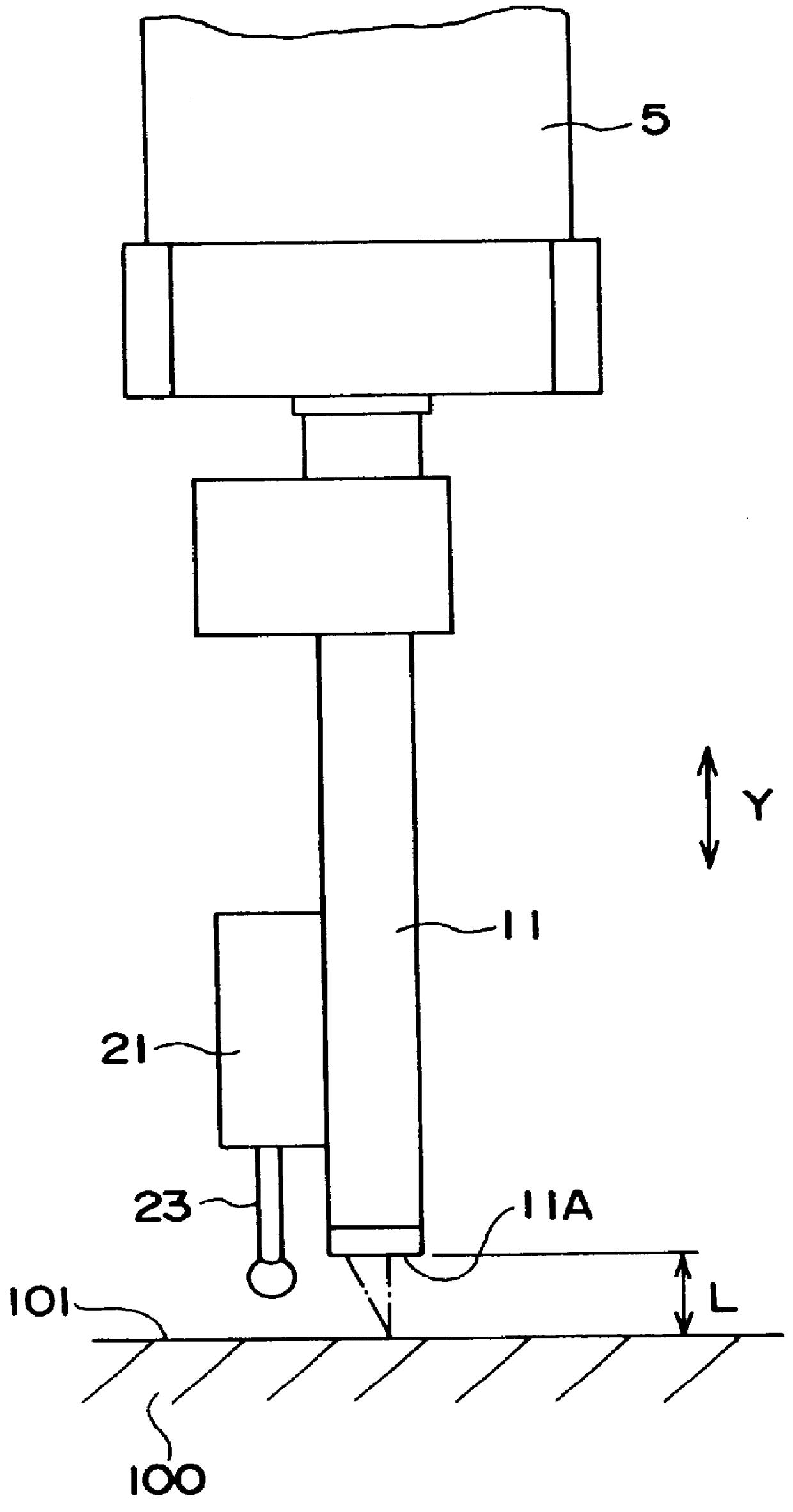 Non-contact surface roughness measuring device