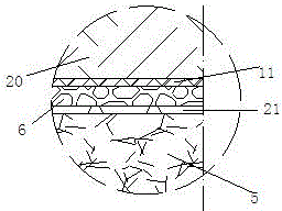 Construction method of stepped mortar-rubble-paved slope of ventilation embankment