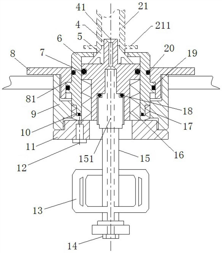 A pressure monitoring device