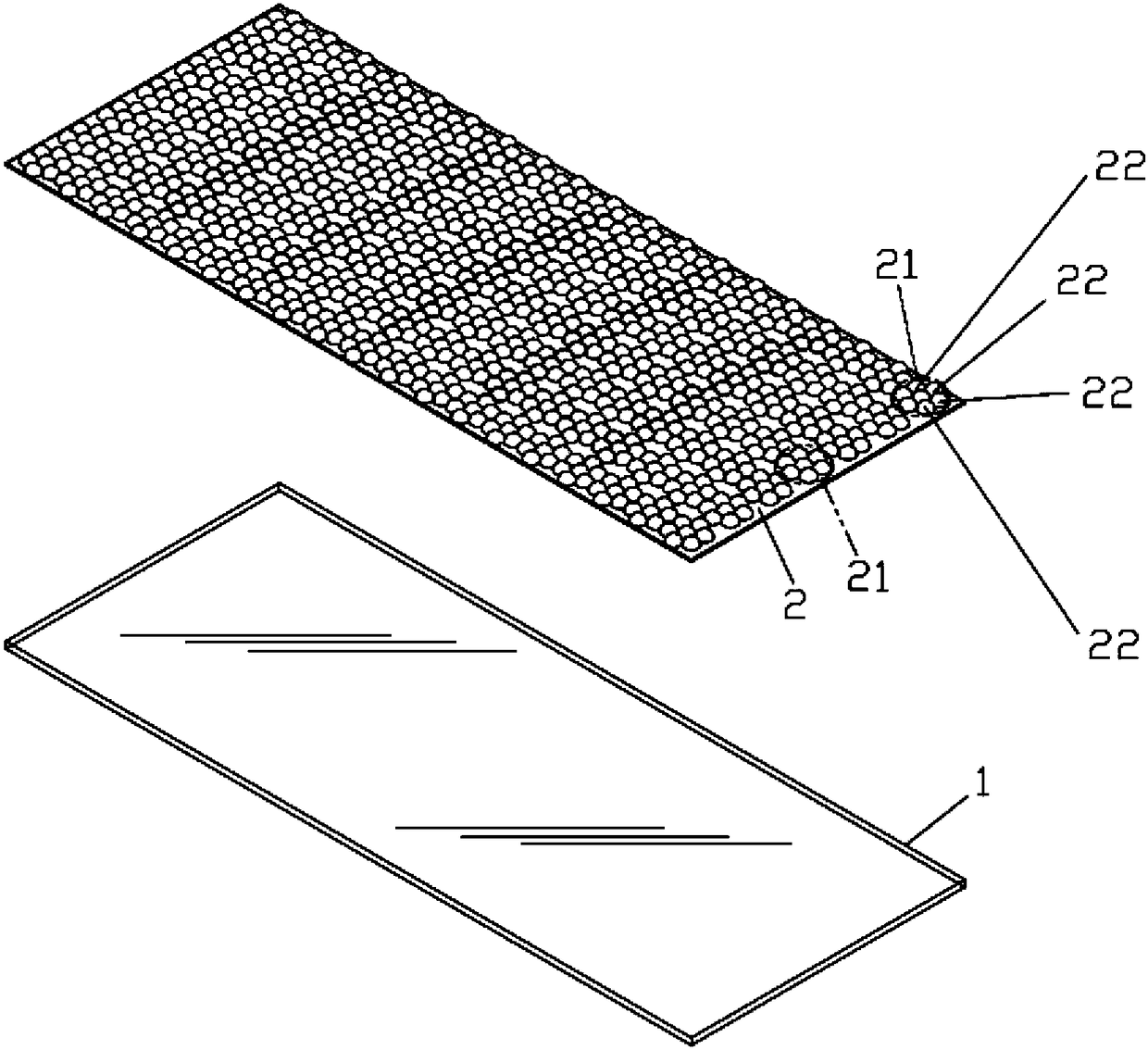 High-penetration microstructure optical film possessing partial light condensed function