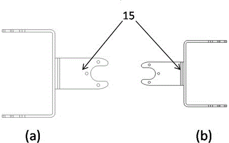 Leg mechanism of multi-legged robot for cleaning and maintaining external wall