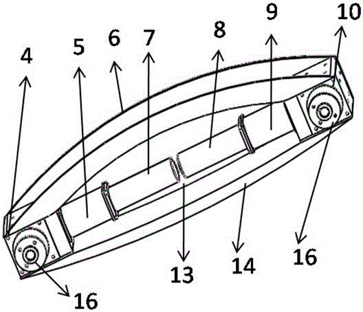 Leg mechanism of multi-legged robot for cleaning and maintaining external wall