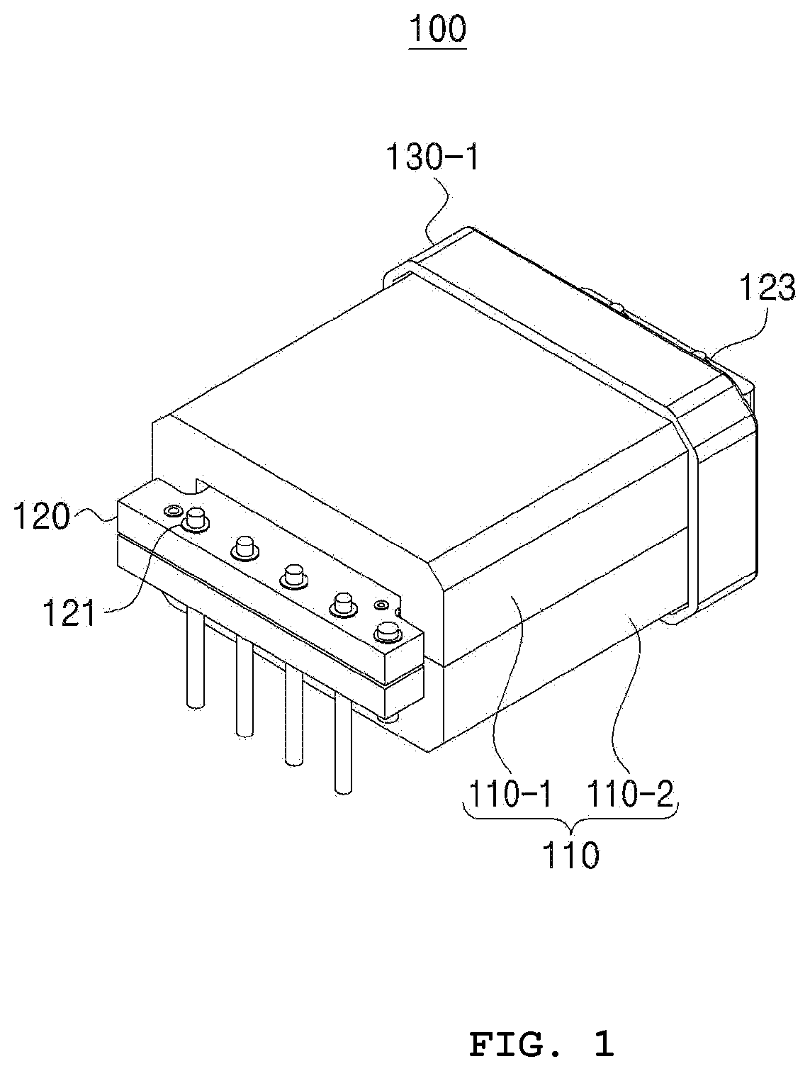 Planar transformer employing insulating structure for performance improvement