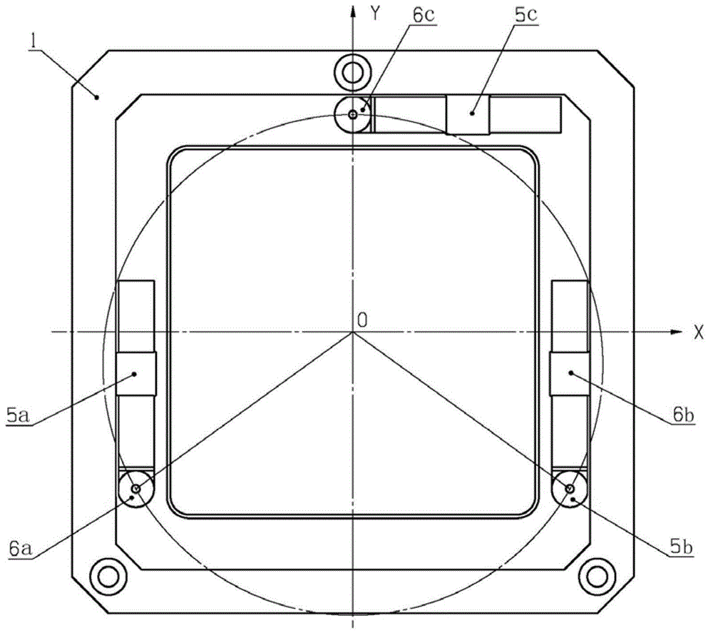 Two-dimensional large-diameter transmission-type quick reflecting mirror