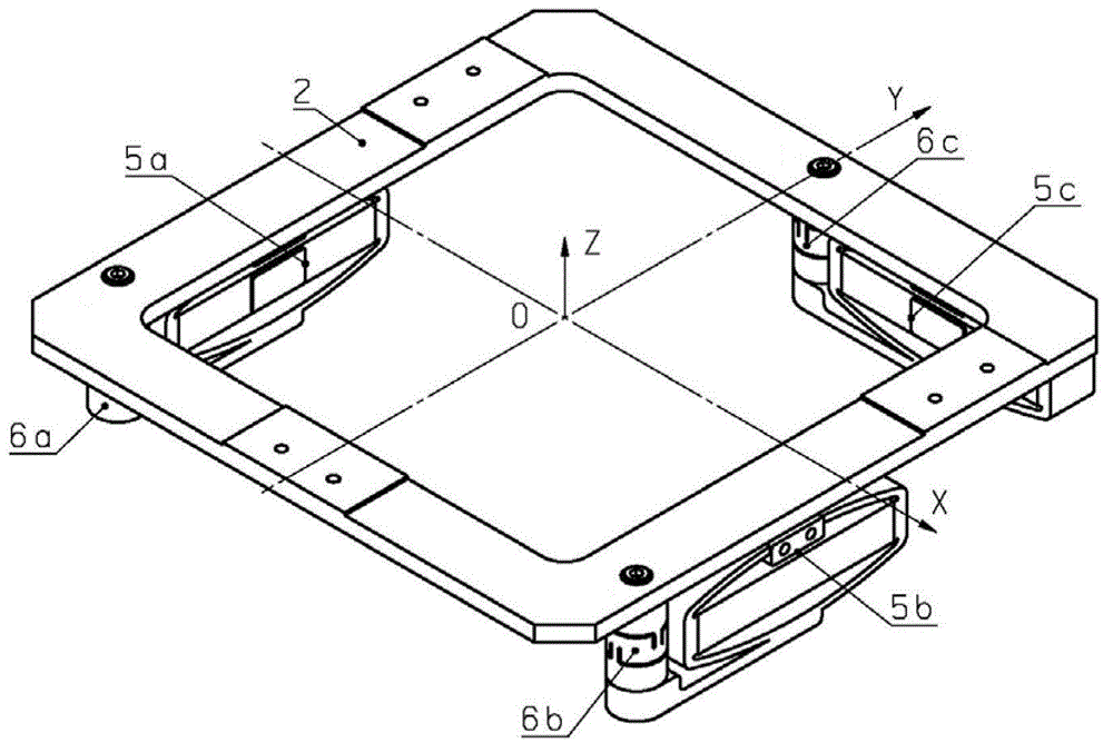 Two-dimensional large-diameter transmission-type quick reflecting mirror