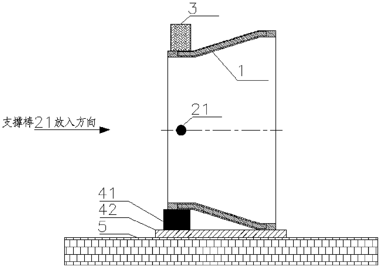 Deformation straightening method and deformation straightening system for thin-walled cylinder