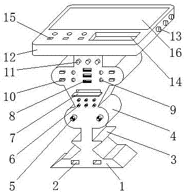 Intelligent touch all-in-one machine for electrified education