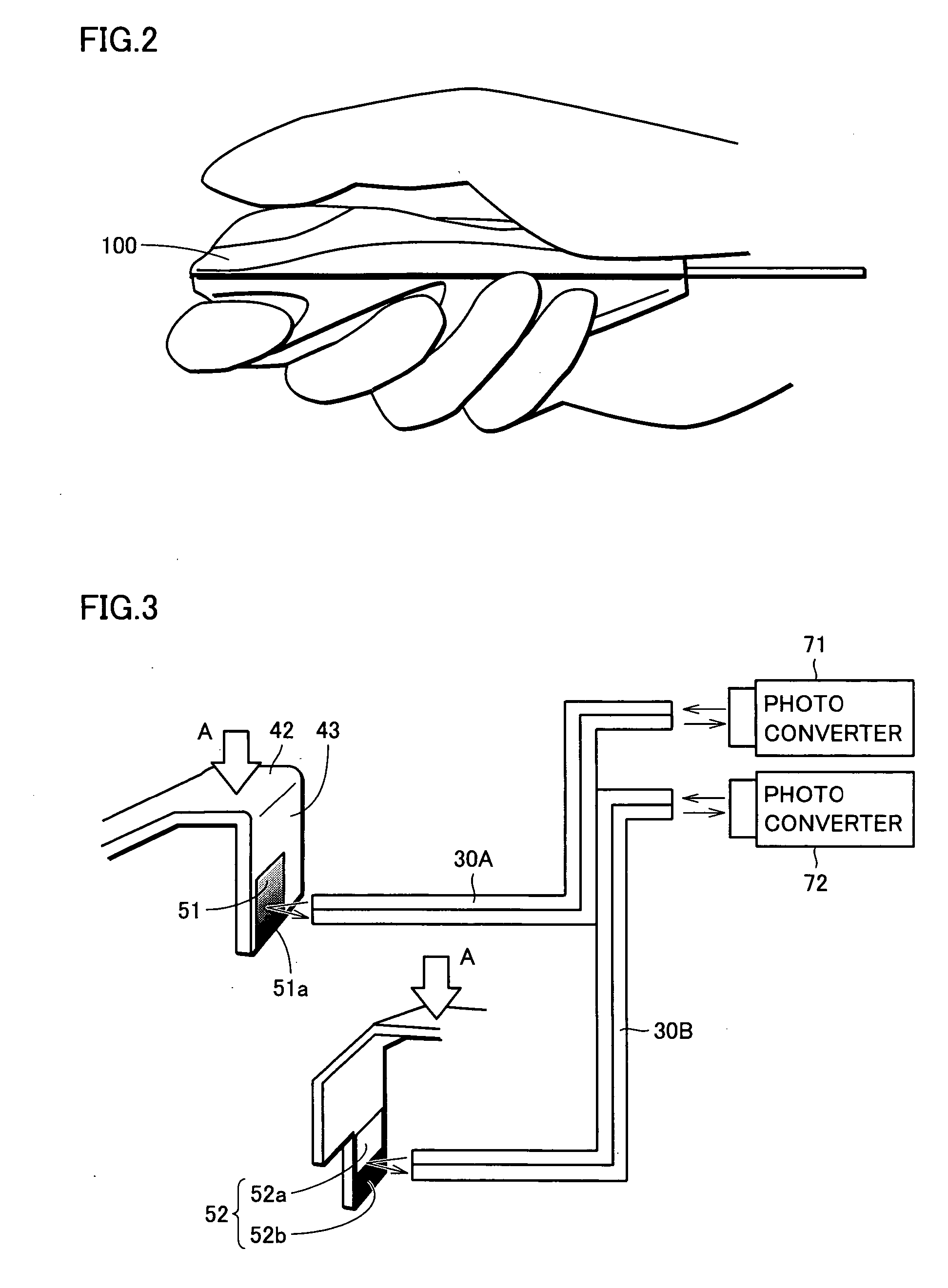 Variable hand switch