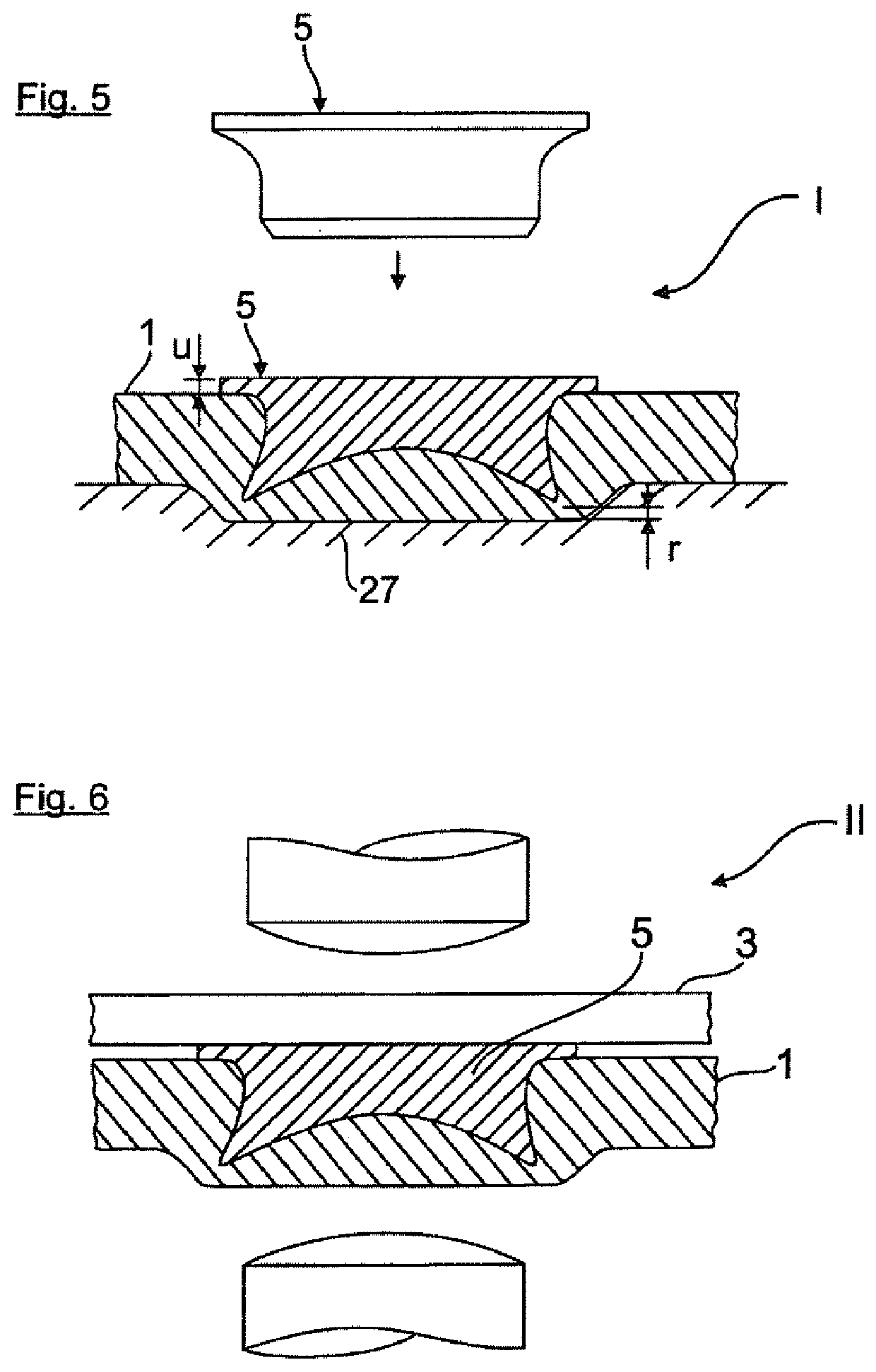 Method for joining at least two structural parts