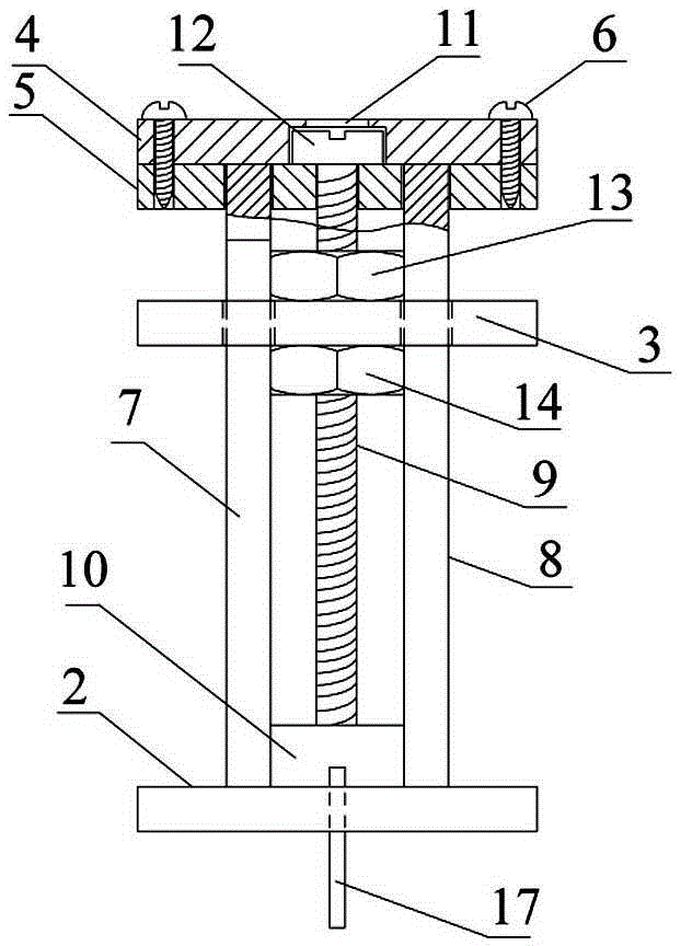 Electrode applicable to animal brain area and adjustable in implantation depth