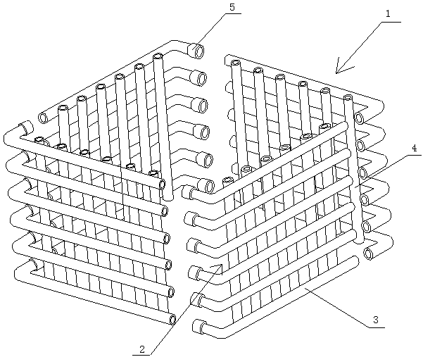 Quickly detached and installed intermediate bulk container framework