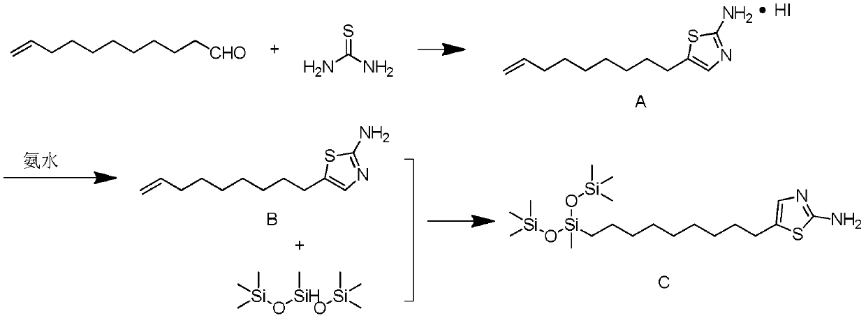 Waterproof mildew-resistant adhesive for food packaging and preparation method thereof