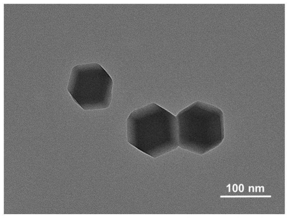 Preparation method of cobalt-nitrogen co-doped carbon nanocage