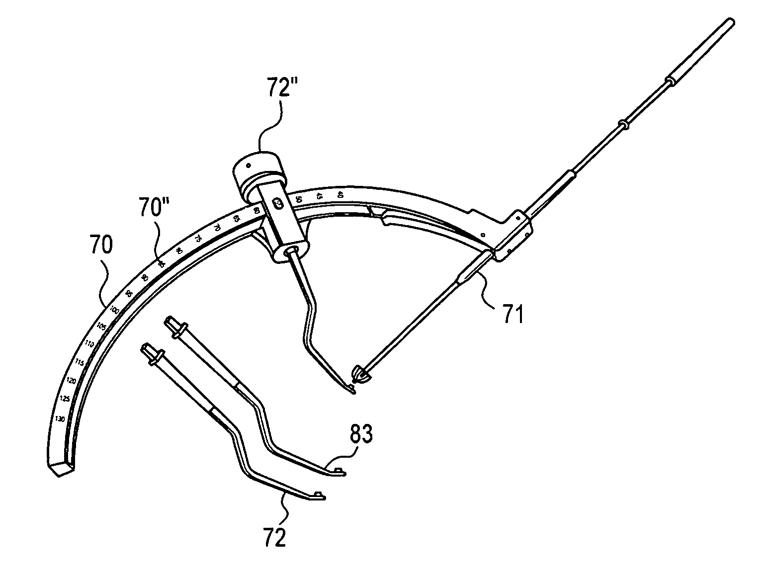 Method and apparatus for ACL reconstruction using retrograde cutter