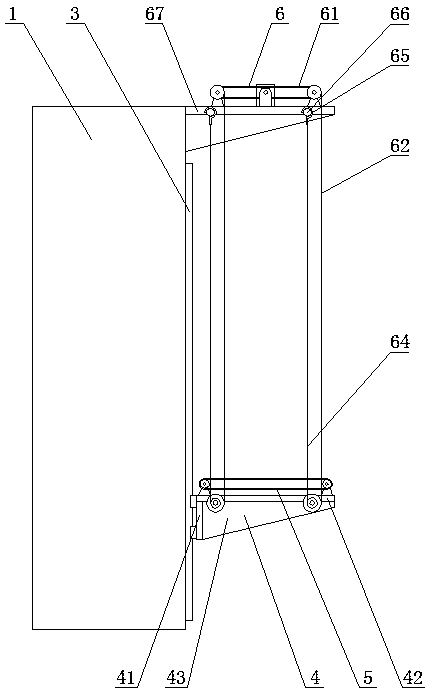 Full-automatic warehouse storage device and working method thereof