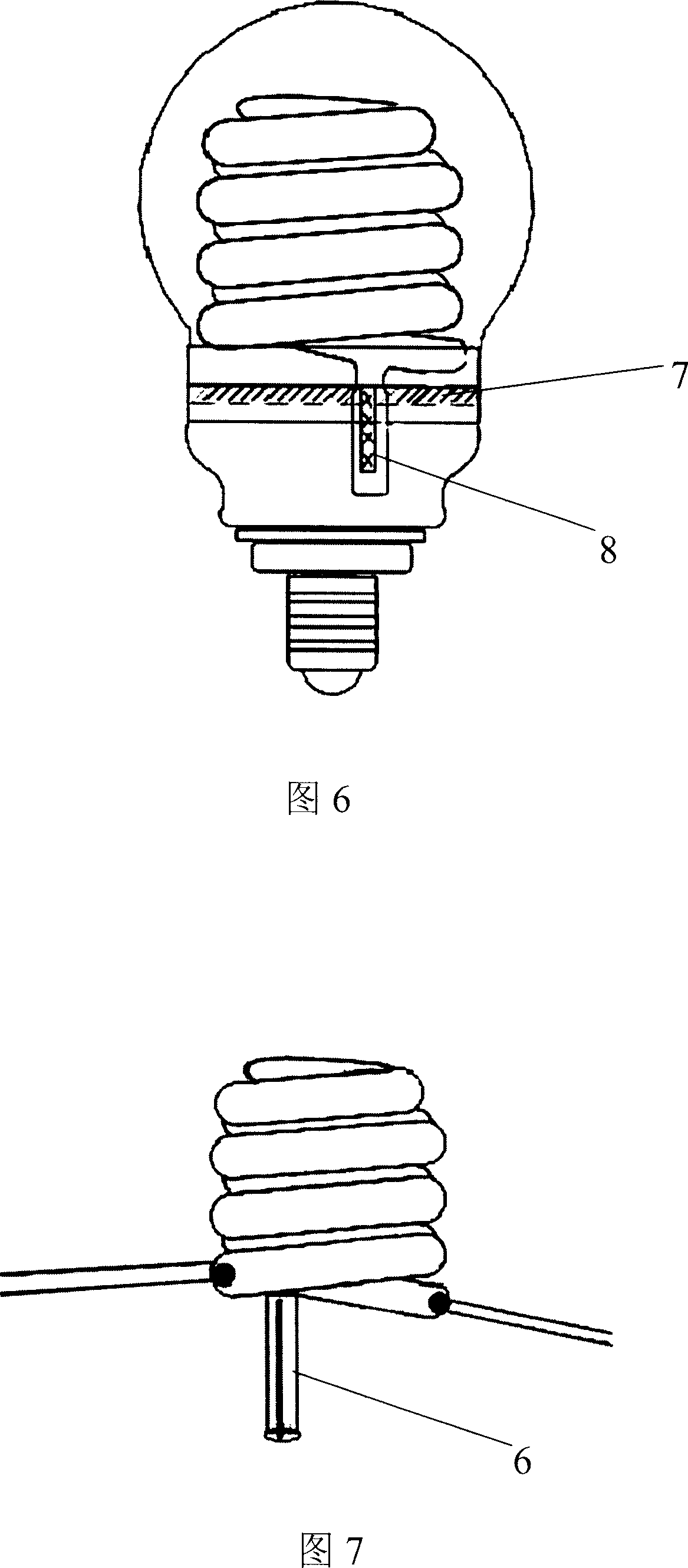 T2-T1 standard hot electrode fluorescence lamp production method