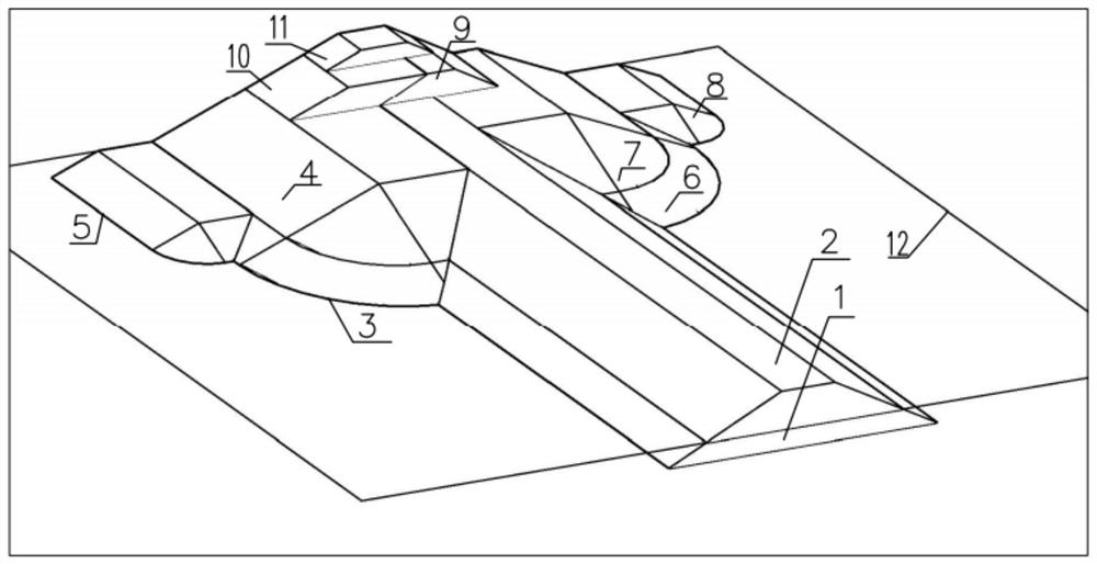 Sludge soft soil foundation earth rock cofferdam structure and construction method thereof