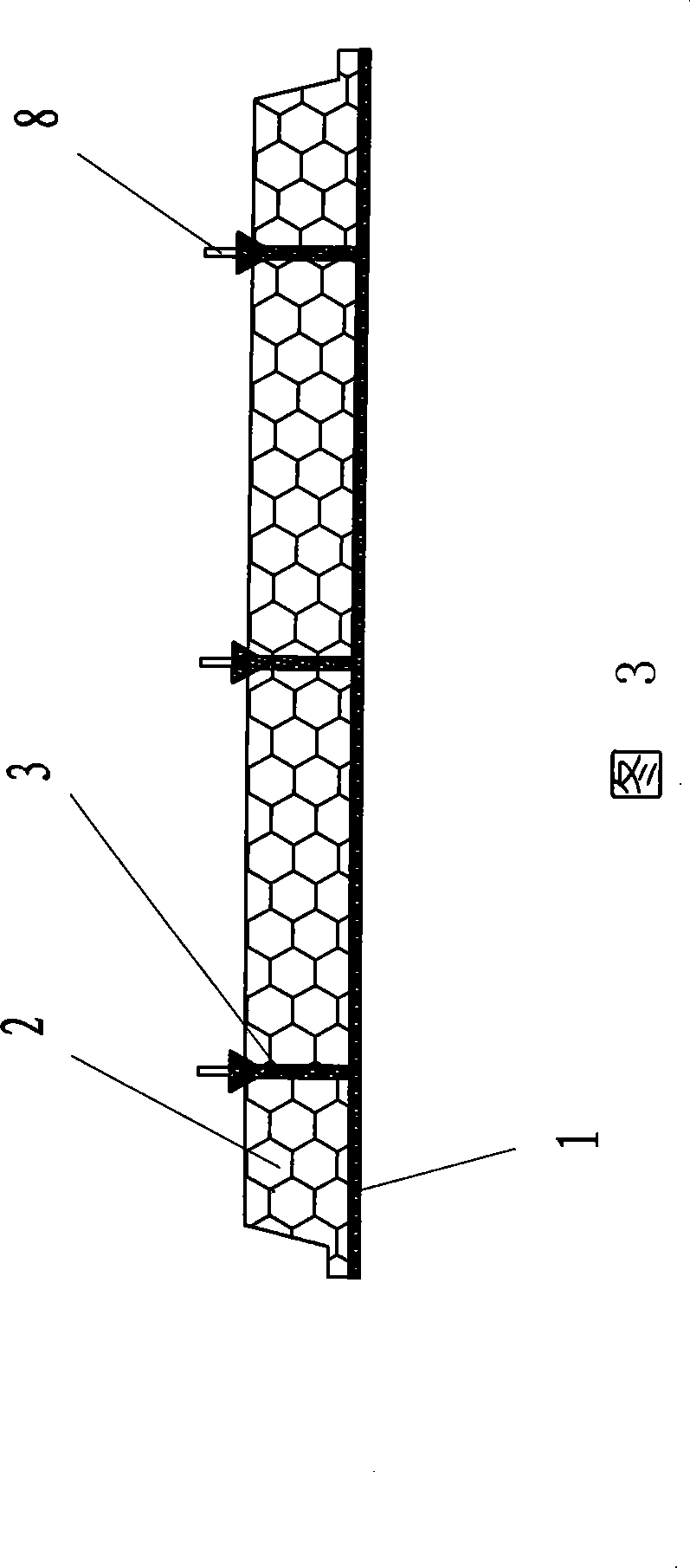 Internal thermal insulation house of integral spray finishing costalia concrete structure and construction method thereof