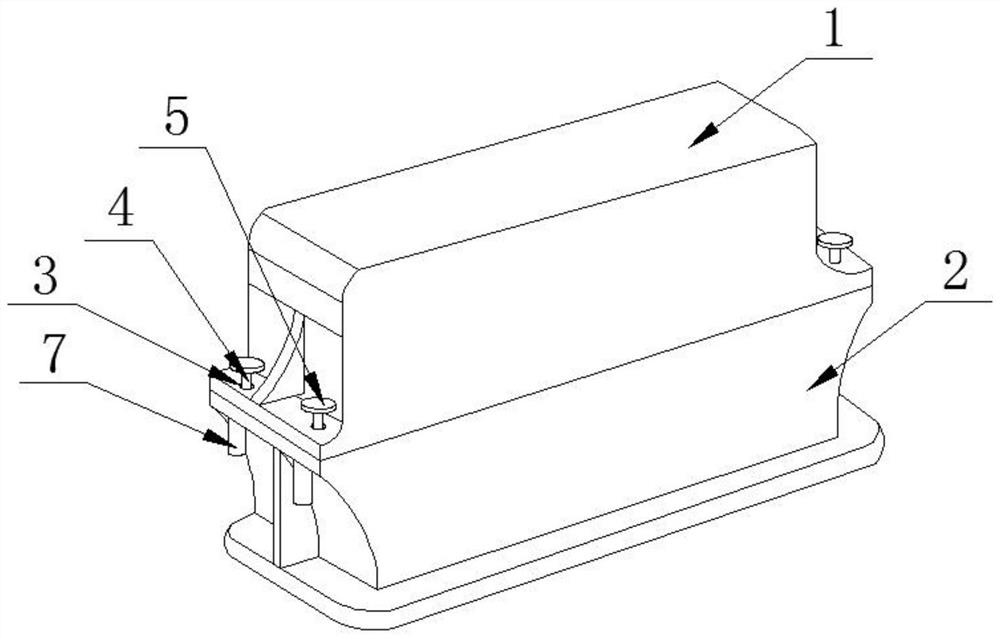 Worm gear reducer convenient to maintain and replace