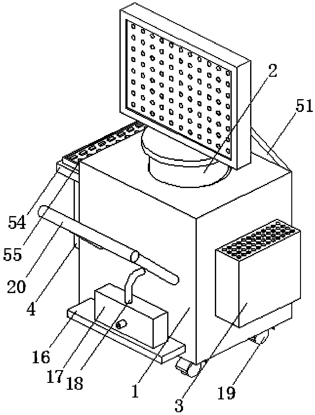 Electrical automation teaching simulation control cabinet