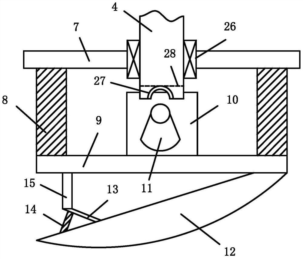 Concrete paver for U-shaped water channel construction