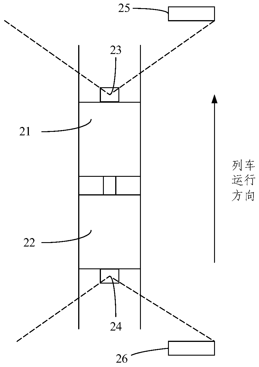 Train positioning method and system based on two-dimensional code recognition