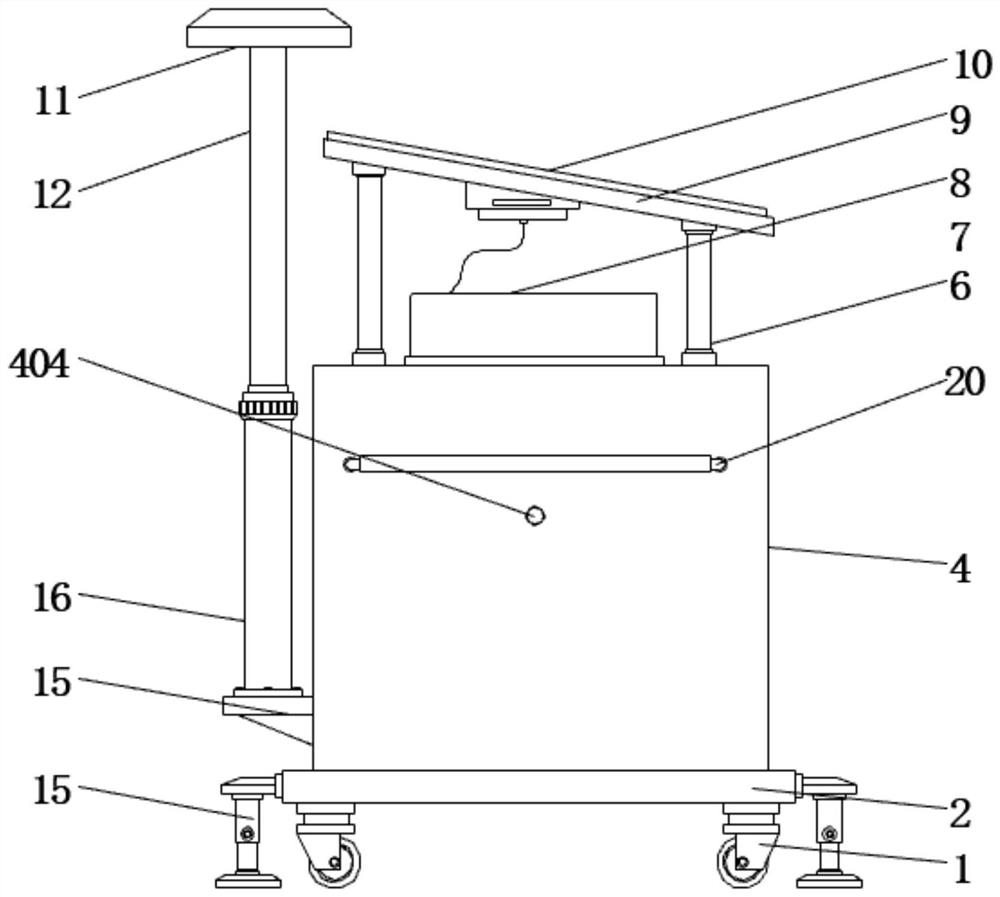 Lighting device capable of being temporarily built for municipal engineering