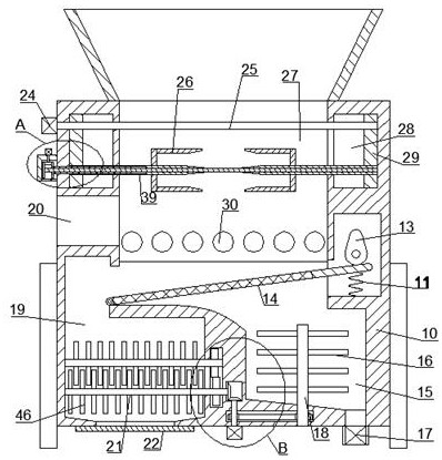 A residential garbage disposal equipment