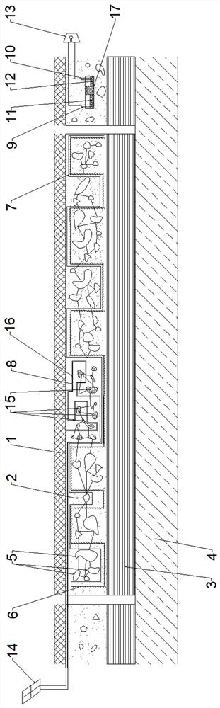 Multifunctional energy-saving environment-friendly wall for building